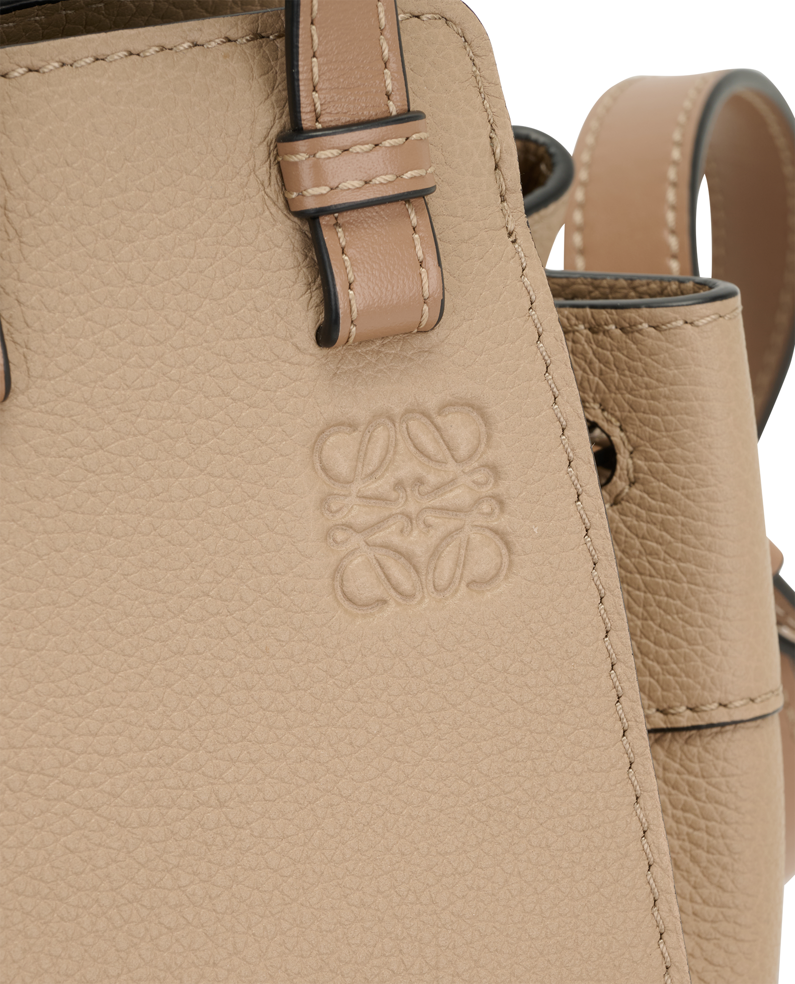 Mini Hammock, &pound;950, Handbags, Beige, Leather, Other view